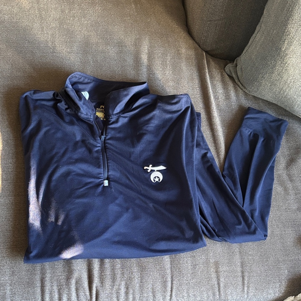 Polo Ralph Lauren xl Medinah country club course 3 logo quarter zip pullover